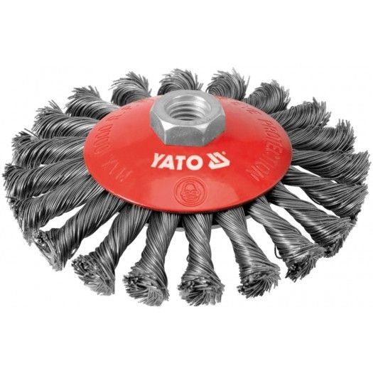 YATO Щітка - крацовка YATO дискова Ø=125мм  | YT-4764