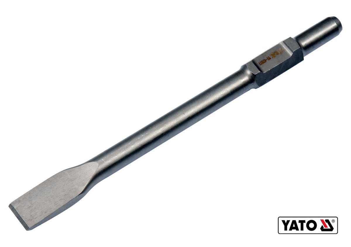 YATO Долото плоске YATO : HEX, L= 410 мм, w= 35 мм  | YT-47377