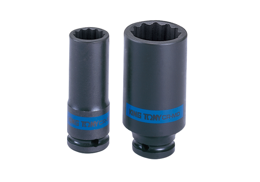 KING TONY Головка 12гр ударная длинная 1/2" 16 мм | 443016M