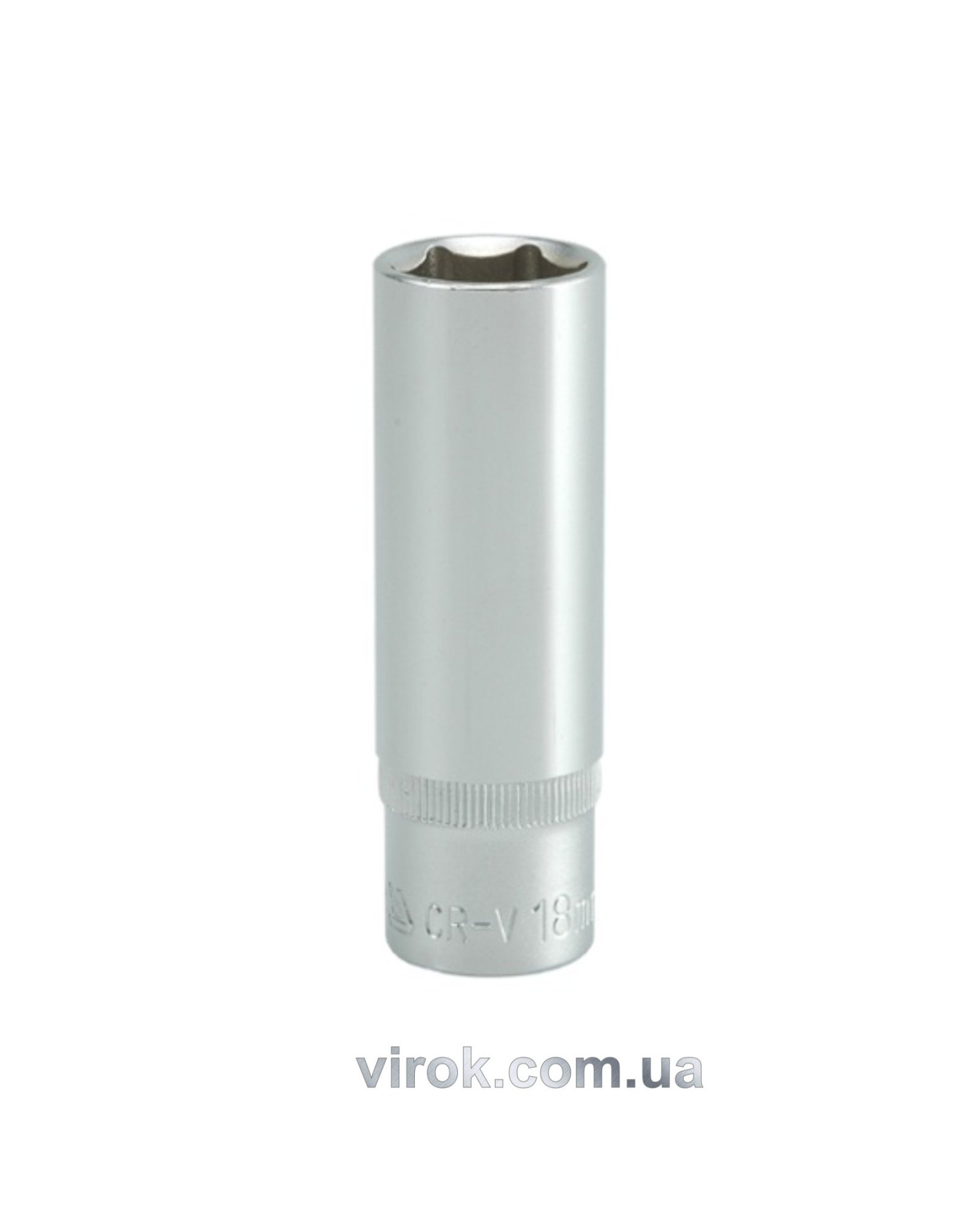 YATO Головка торцева 6-гранна YATO : подовжена, квадрат 1/2", М= 18 мм, L= 76 мм  | YT-1231