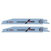 Пиляльне полотно сабельне Bosch S 123XF (8-14TPI, 2 шт.) (2608654401)