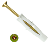 RU Универсальный распорный дюбель KPU  6x35 с шурупом 3.5x60