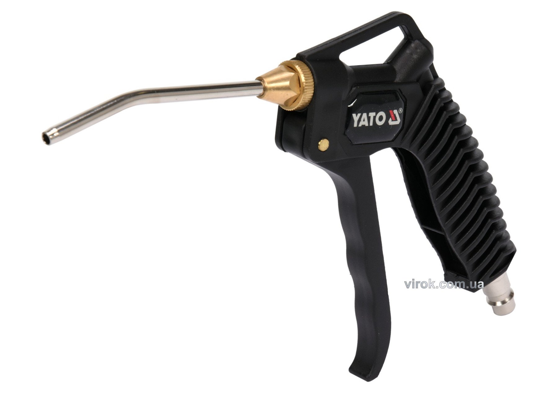 YATO Пістолет пневматичний продувальний YATO з соплом l=110 мм, Ø=1/4", для тиску- 0.8 MPa  | YT-237