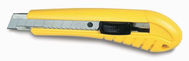 STANLEY 0-10-280 Нож 18мм сегментированный 175мм с автоблокировкой "Autolock" 