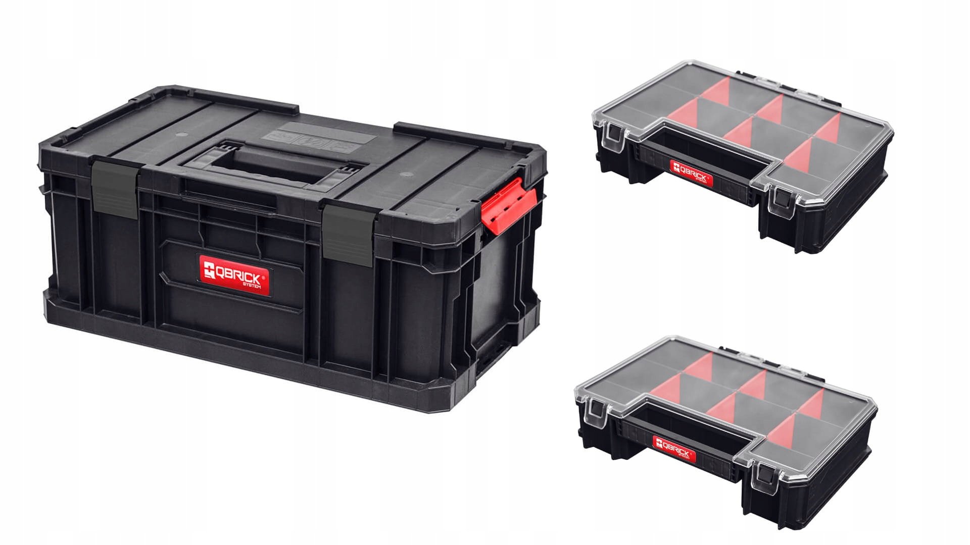 QBRICK SYSTEM Ящик для инструментов TWO TWO TOOLBOX PLUS + 2 органайзера MULTI | Z252771UA017