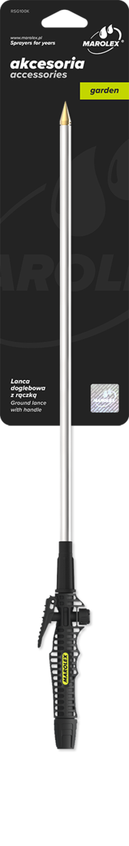MAROLEX Штанга грунтова з рукчкою 100 см (hobby,profession,profession+,titan,movi,x-line) | L011.131