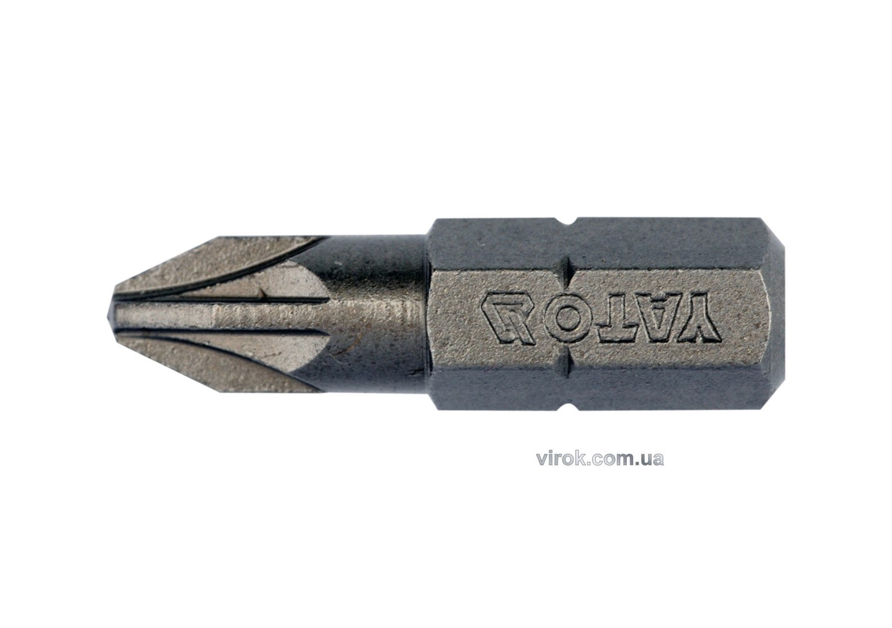 YATO Насадка викруткова : "Pozidriv" PZ2 x 25 мм. HEX 1/4". 10 (Уп/Шт.) [20/100]