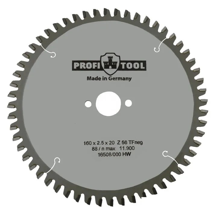 Диск пильный по алюминию 216х3.2х2.6х30 мм, Z=64, форма зуба TFneg, поперечный рез PROFITOOL