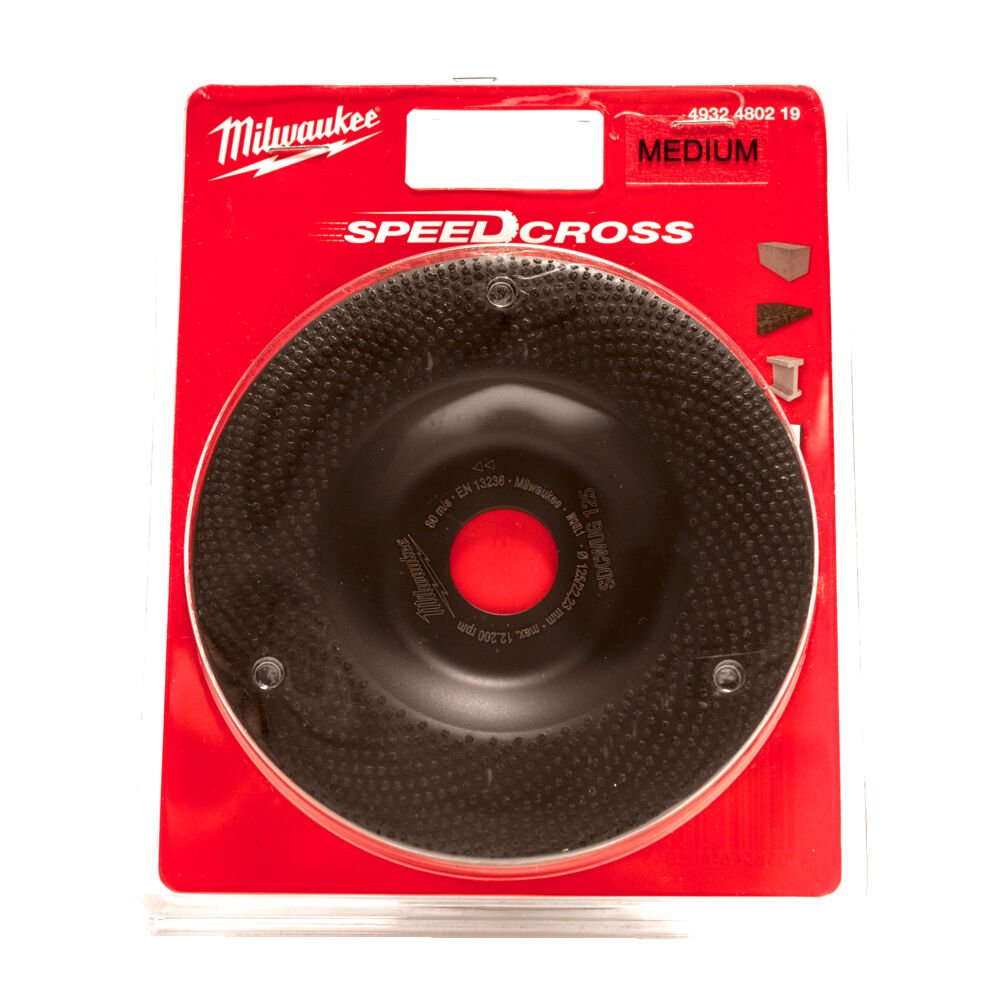 MILWAUKEE Чашка алмазна шліфувальна SPEEDCROSSSDCWUG, Ø125мм | 4932480219