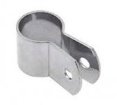 Зажим для трубы скользящий, нержавеющий 20 мм // M 8138