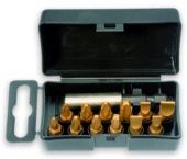 FELO Набор бит TIN 25 мм SL / PZ / PH + держатель 13шт. // 02091716