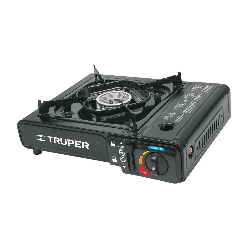 TRUPER Плита газова портативна, Black | ESPO-1
