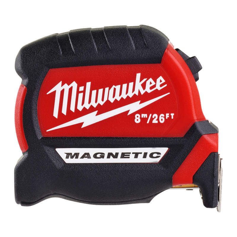 MILWAUKEE Рулетка магнитная GEN III 8м-26фт / ширина 27мм (замена для 48227225) | 4932464603