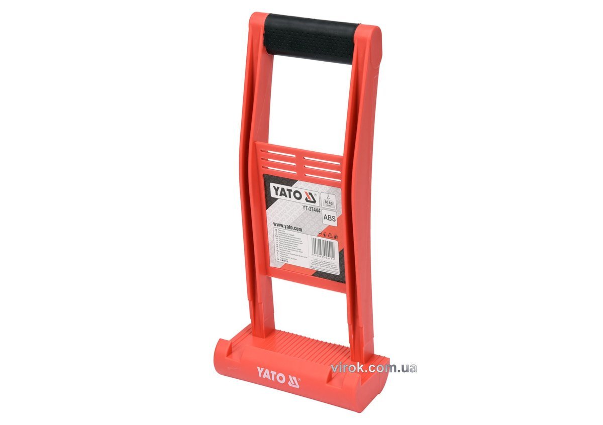 YATO Ручка для перенесення г/к плит YATO : пластикова ABS, L= 375 мм  | YT-37444