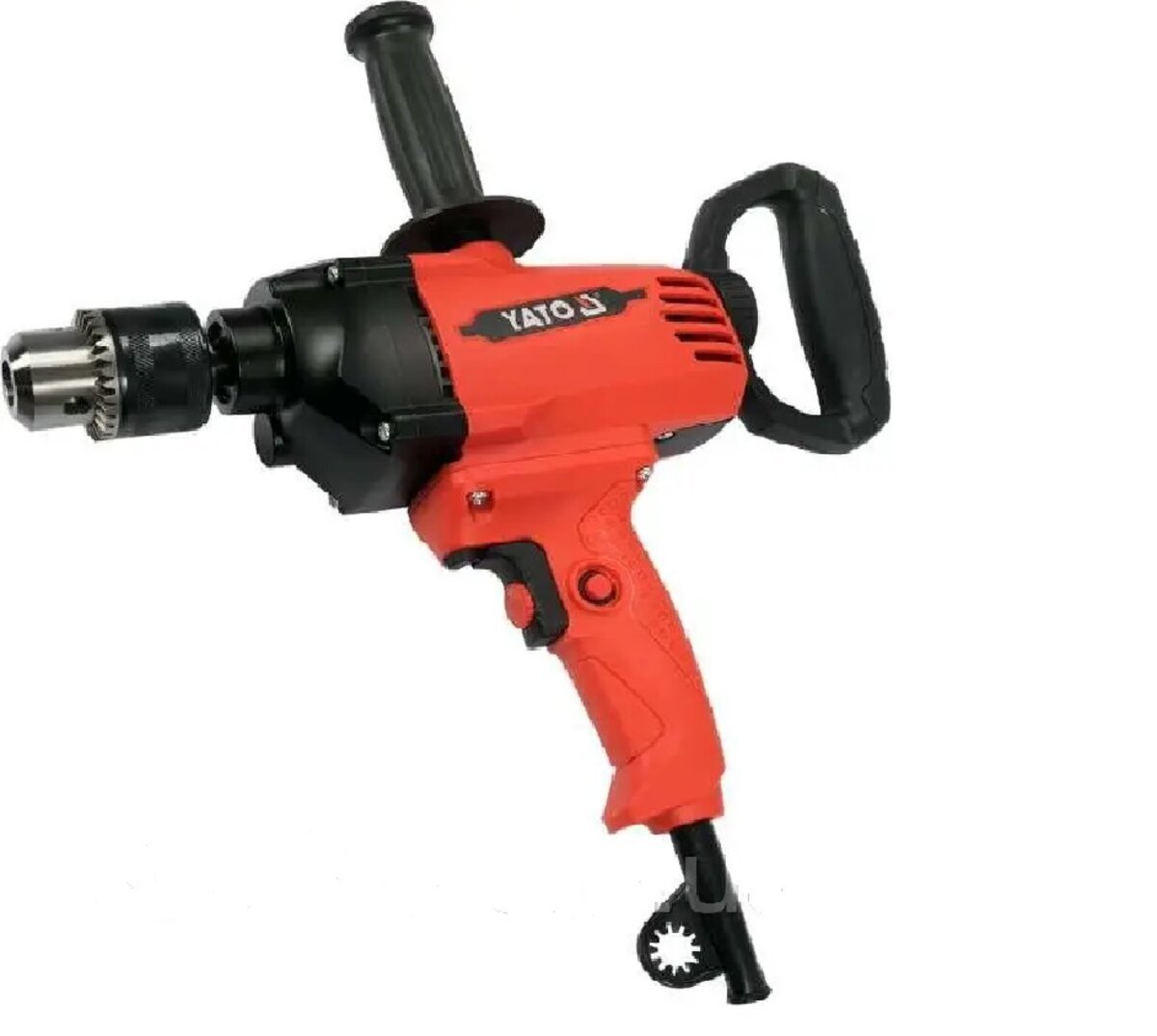 YATO Дриль-міксер 3 в 1 YATO електромер 230В, 1200Вт, патрон М14 для вставок Ø= 3-16 мм, мішалка Ø≤ 