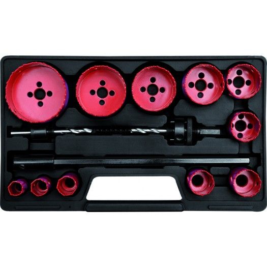 YATO Пили кільцеві BI-METAL YATO : HSS M3, Ø=19-76 мм. Набір 15 шт.  | YT-3381