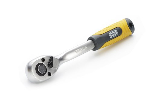 Ключ-трещотка CrV 1/2 72T (с изогнутой ручкой) Профи СИЛА