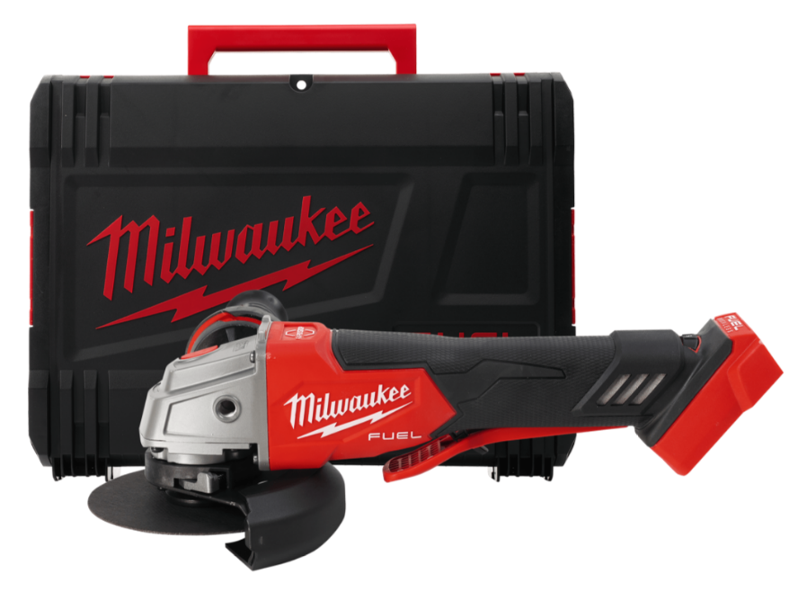 MILWAUKEE Шліфмашина кутова акумуляторна , M18 FSAGV125XPDB-0X, Ø125мм (HDкейс) | 4933478437