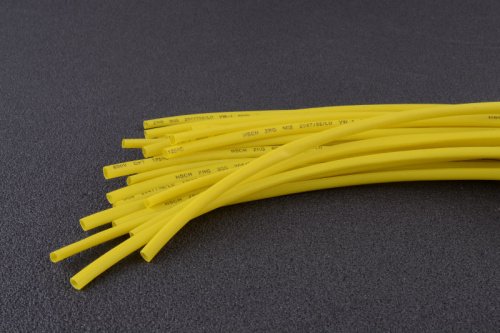 Термоусаживаемая трубка 6мм желтая (пак. 1мx30шт) APRO