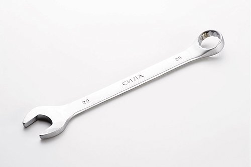 Ключ рожково - накидной CrV 28мм СИЛА