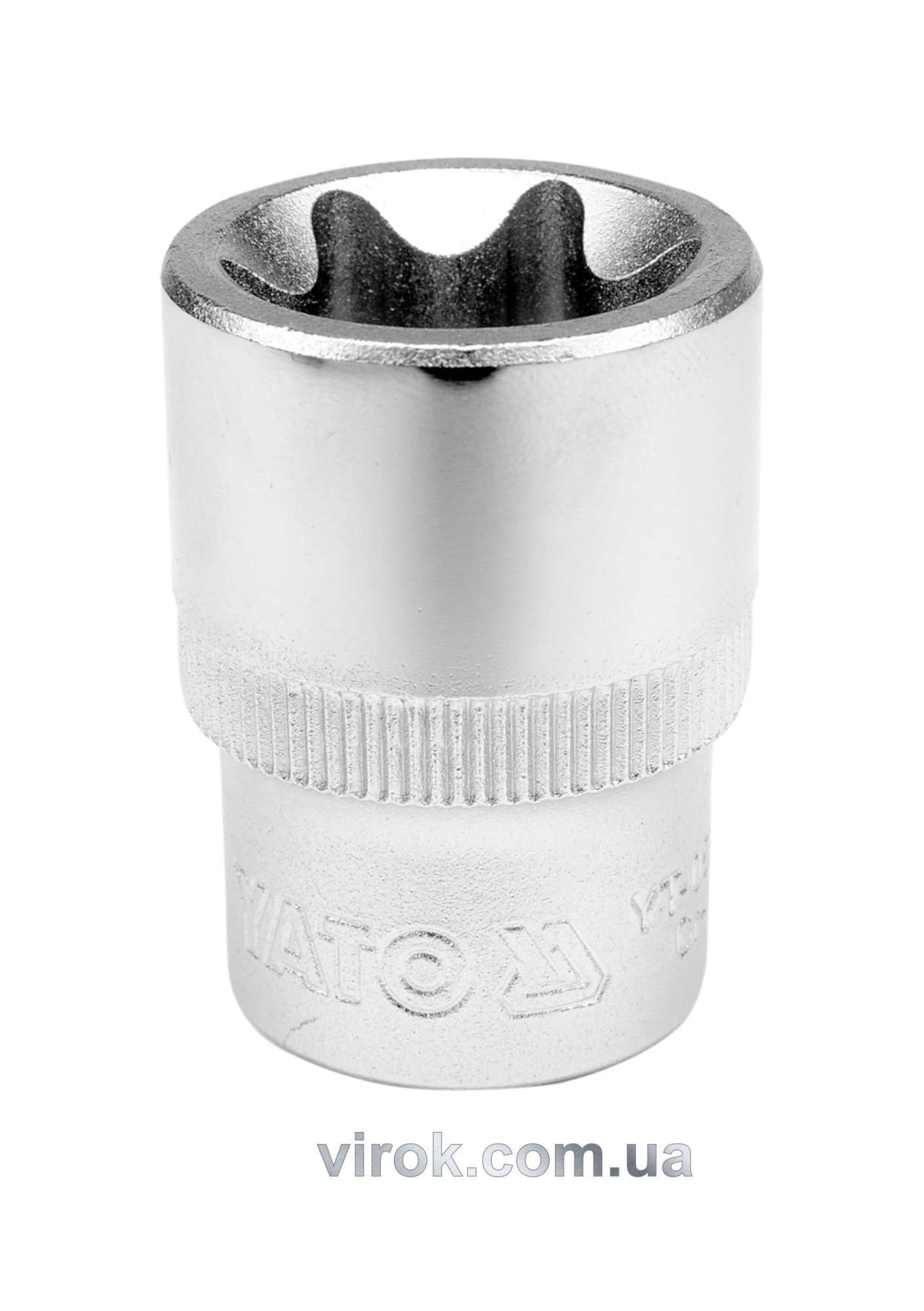 YATO Головка торцева YATO : TORX E18, квадрат 1/2", L= 38 мм. CrV,  | YT-05225