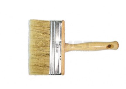 01-643 Кисть-макловица, лакированная ручка, длинная щетина 30х130 мм (Украина)