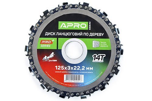 Диск цепной для КШМ 125х22.2 14Т PRO APRO
