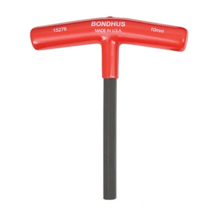 Отвертка Т - образная BONDHUS ( БОНДХУС ). 10мм. Hex End T-Handle Sets ProGuard 15276