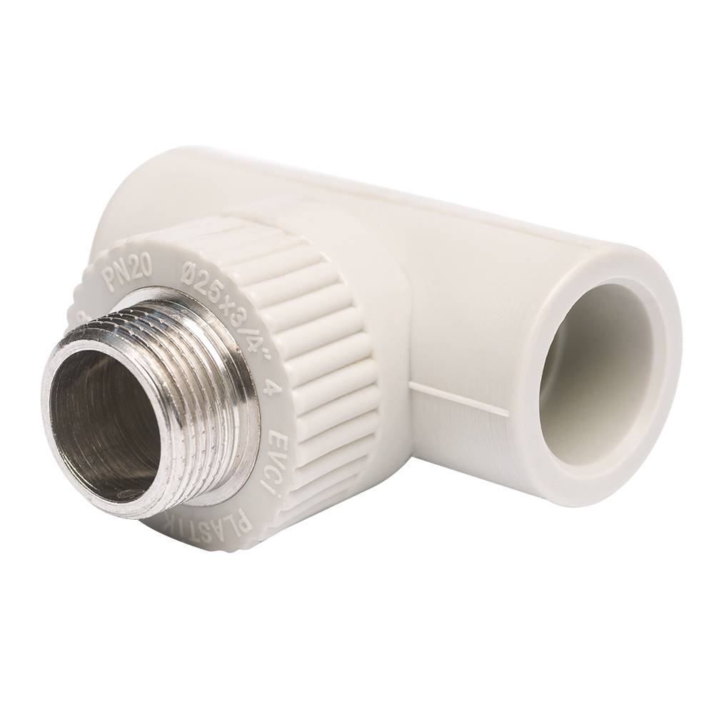 Трійник з зовнішньою різьбою PP-R 32х1х32 Україна | 77-352