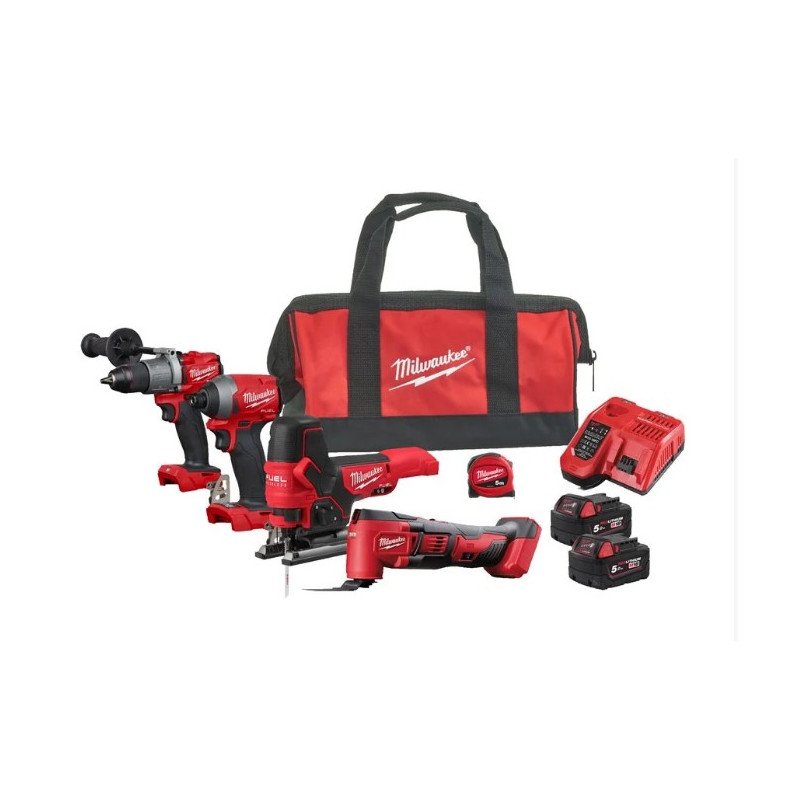 MILWAUKEE Набор инструментов M18 FPP4F2-502B | 4933471208