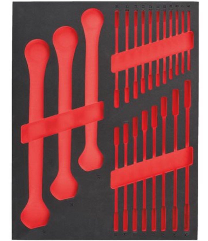 MILWAUKEE Ложемент для ключів рожково-накидних MAX BITE (на 22шт.) | 4932493677