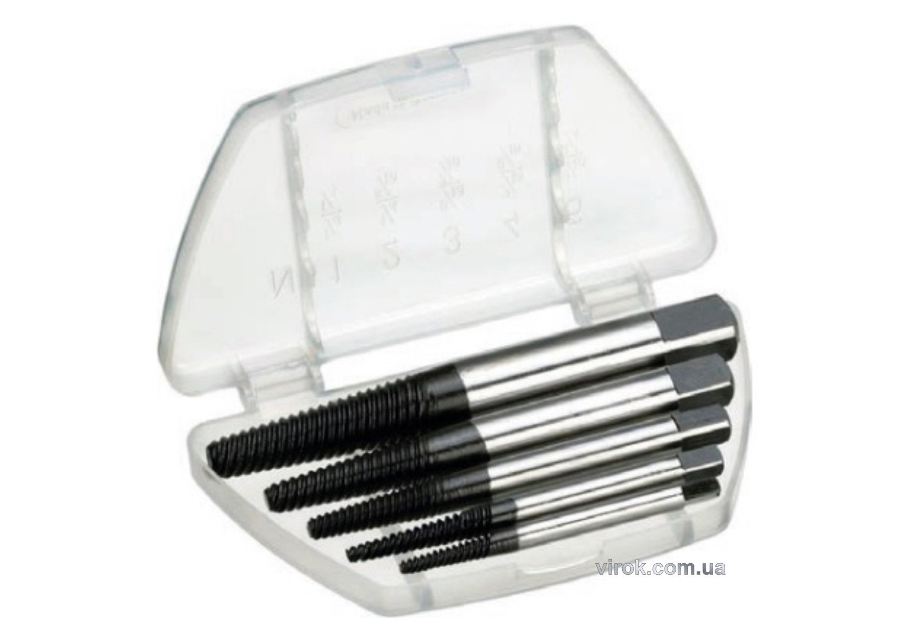 Набір екстракторів USH : М3-М18. N°1-5.  для гвинів 5 Од.