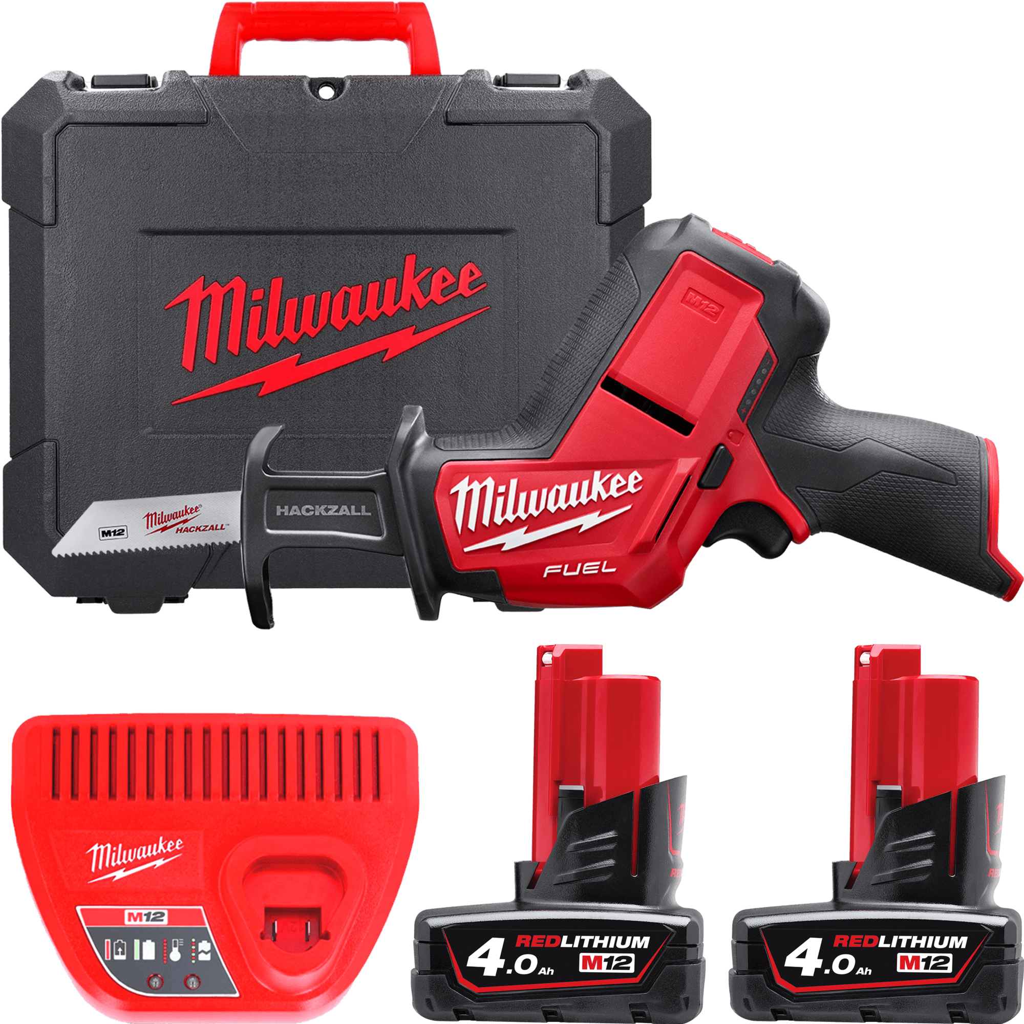 MILWAUKEE Пила шабельна акумуляторна , M12 CHZ-402C  | 4933446950