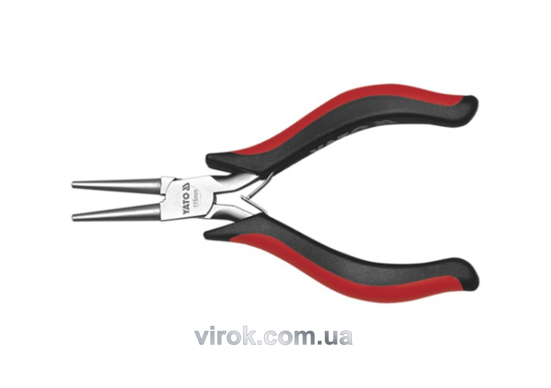 YATO Щипці- круглогубці нікельовані YATO : L= 115 мм  | YT-2086