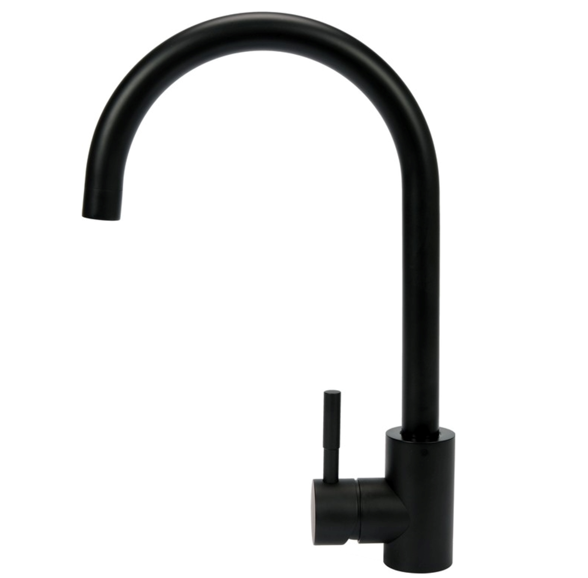 FALA Змішувач води для раковини "STEELY BLACK 1" з кульовим регулятором, чорний  | 75852