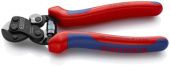 KNIPEX Ножиці для різання особливо міцного дротяного троса 160мм, 95 62 160 TC | 95 62 160 TC