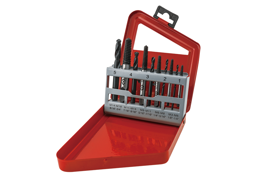 KING TONY Набор экстракторов и сверел, 10 предметов | 11310SQ