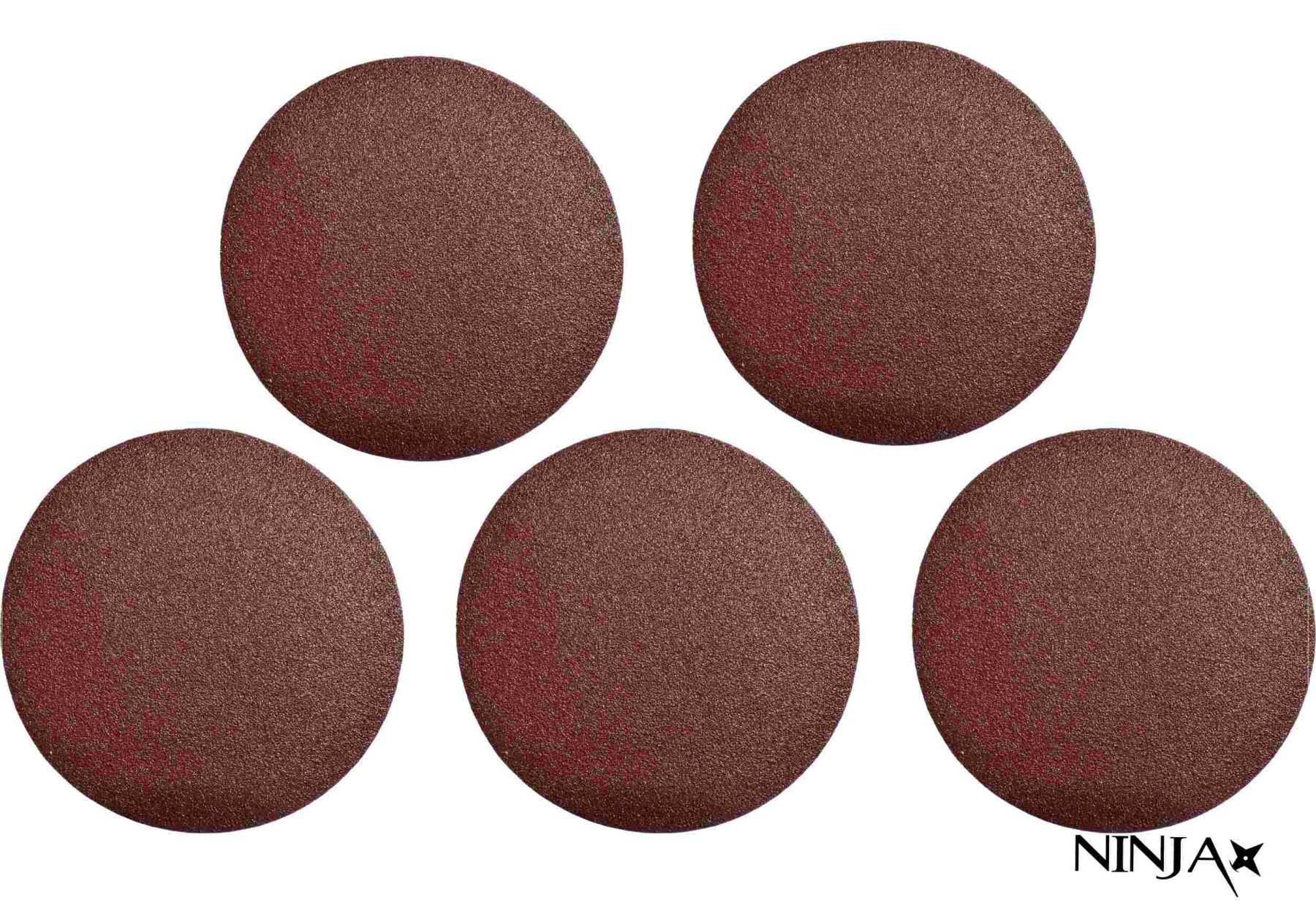VIROK Круг шліфувальний самозачепний NINJA : Ø125 мм. Р60. універсальний Уп. 5 шт.  | 65V406