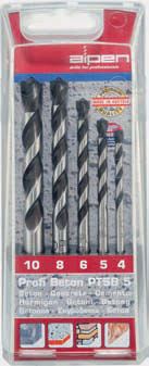 ALPEN Набор свёрл по бетону Profi PTSB 5 0022700222100
