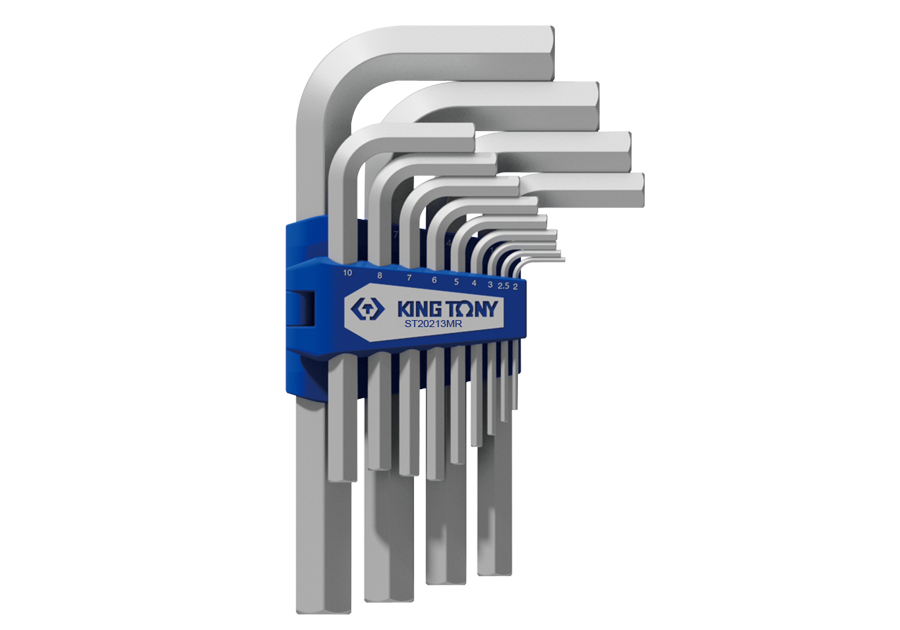 KING TONY Набор г-образных шестигранников 13 предметов(02-19mm) | ST20213MR