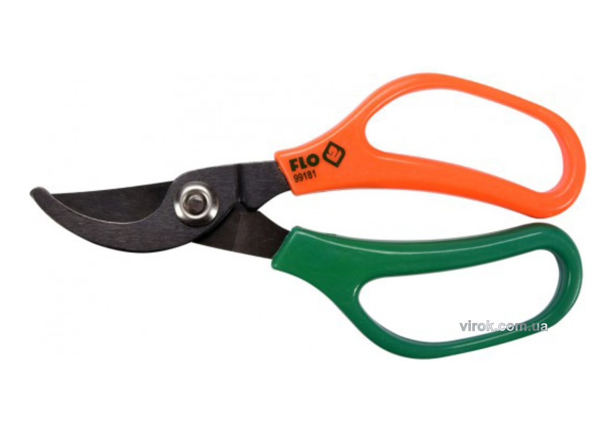 FLO Ножиці звичайні для присадибних робіт ; леза l= 40 мм; L= 145 мм  | 99181