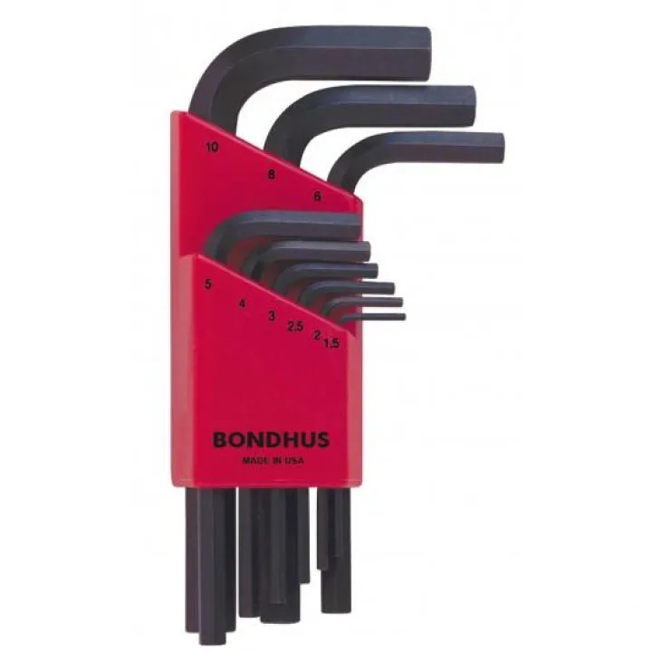 Купить набор ключей BONDHUS ( БОНДХУС ) Hex End L-Wrenches ProGuard 12299