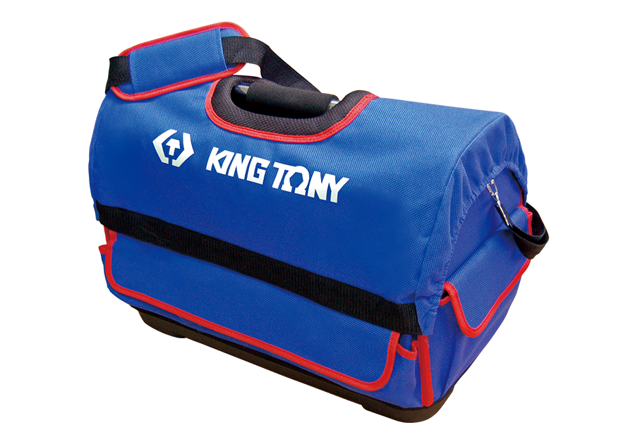 KING TONY Сумка для инструмента, 550х285х370 мм, 39 карманов, водонепроницаемый нейлон | 87711C