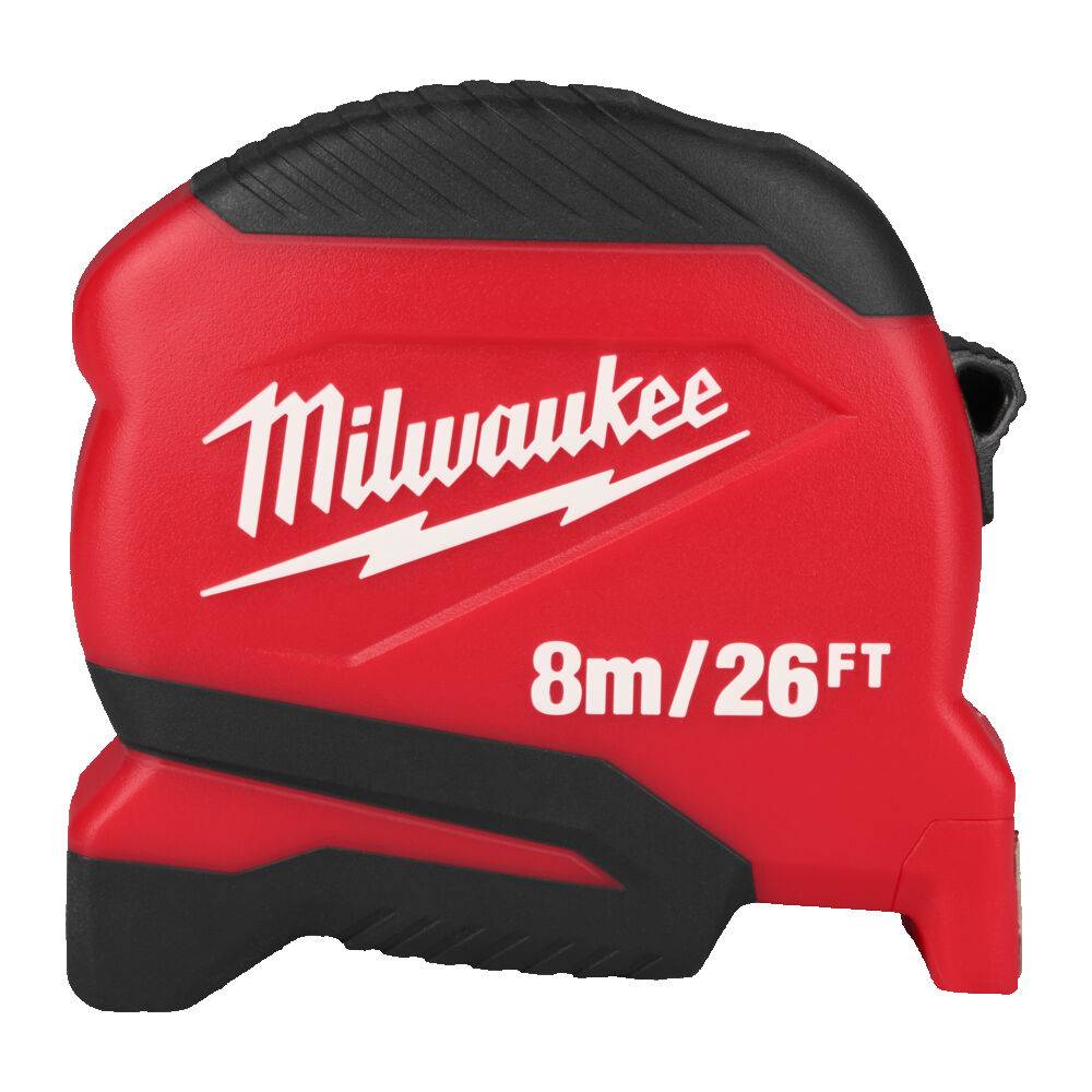 MILWAUKEE Рулетка Pro Compact (Gen 2), 8м/26фт, (25мм)