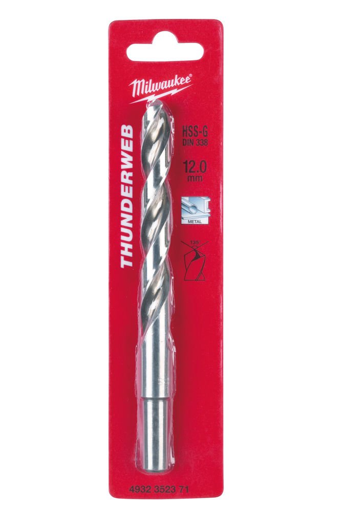MILWAUKEE Свердло по металу THUNDERWEB HSS-GDIN338, Ø12,0x151мм | 4932352371