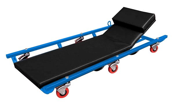 KING TONY Лежак автослесаря с подголовником | 87C25A-B