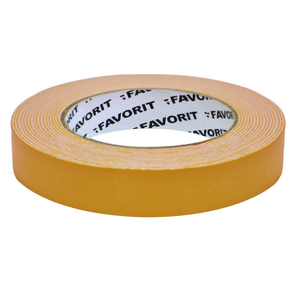 Стрічка двобічна піноподібна 19мм х 1,5м Favorit | 10-470-1