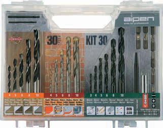 Универсальный набор сверл и бит ALPEN KIT 30 едениц