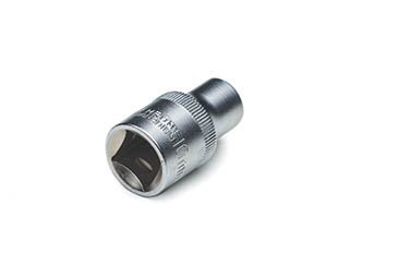 Насадка шестигранная стандарт CrV 1/2 10мм СИЛА