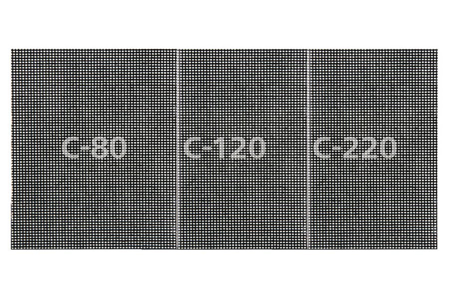 Wolfcraft шлифовальных сеток на липучках (5 шт.) 115 x 142 // 8466000